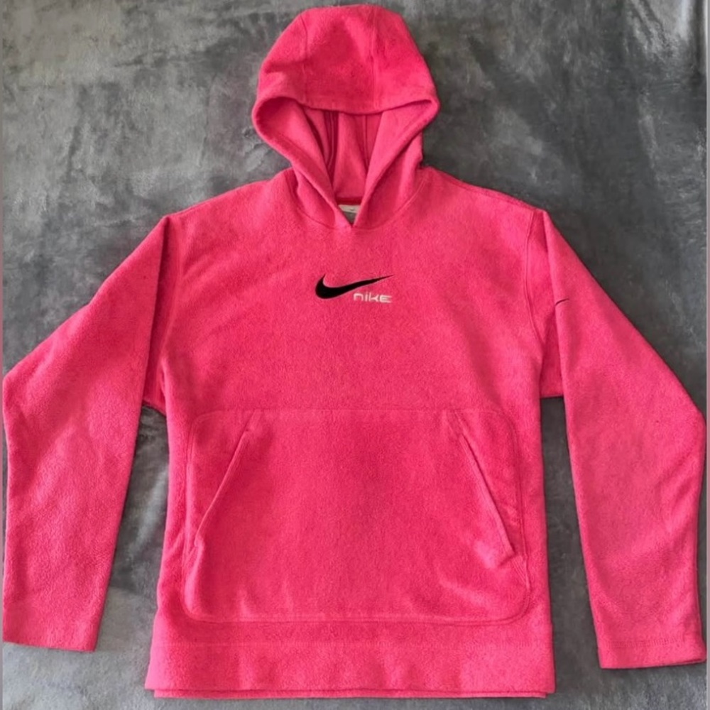 Nike Large Pink Terrycloth Hoodie